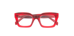 Lorena Transparent Red Glasses