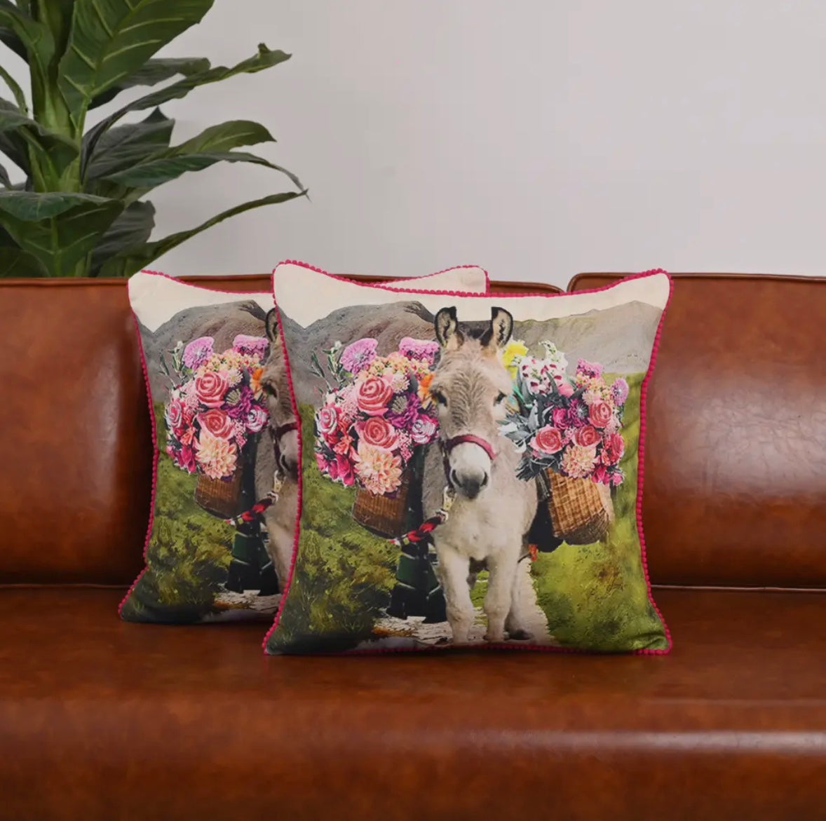 Donkey Pillow (Serape back)