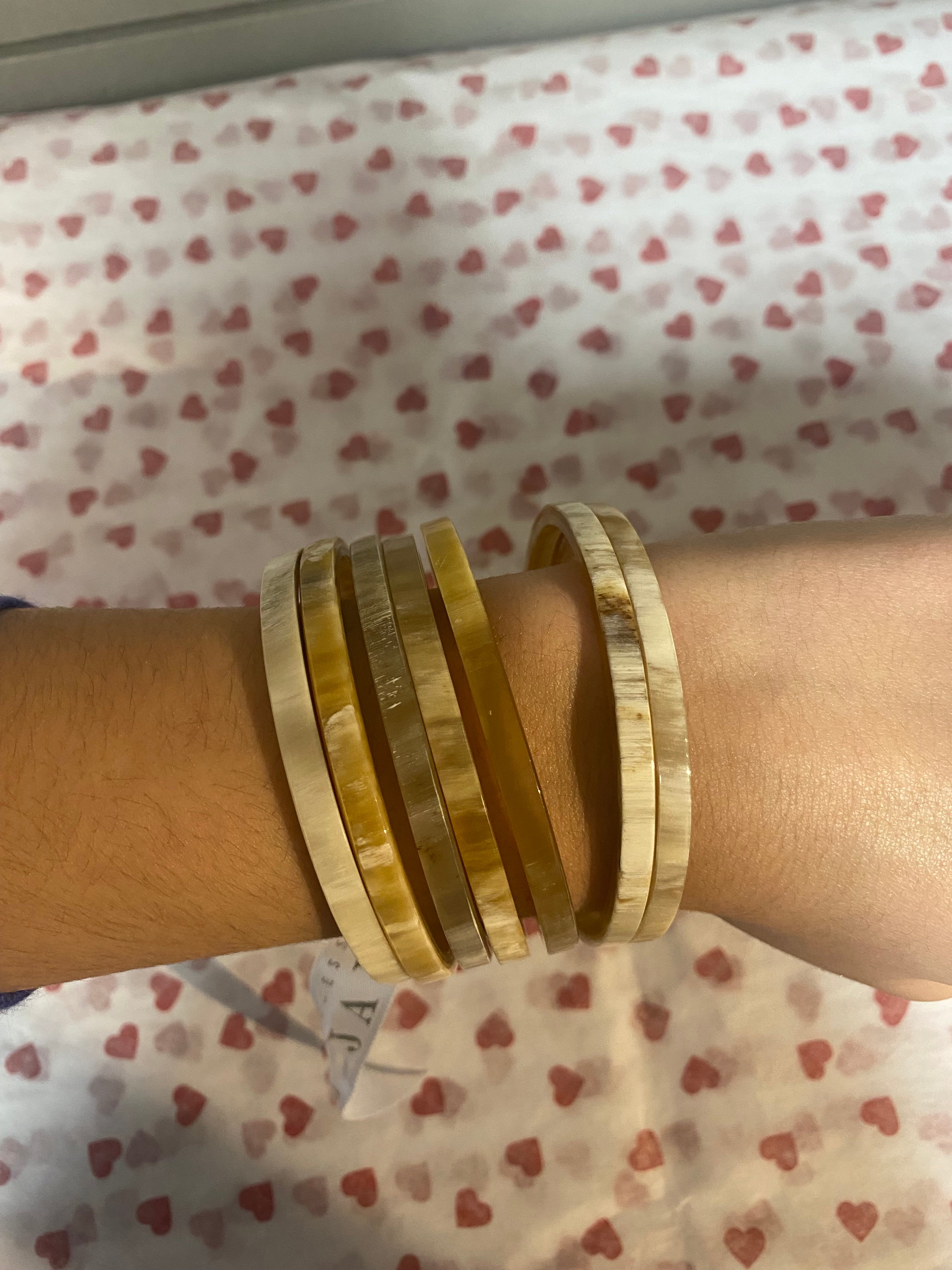 Light Natural Bangle Sets