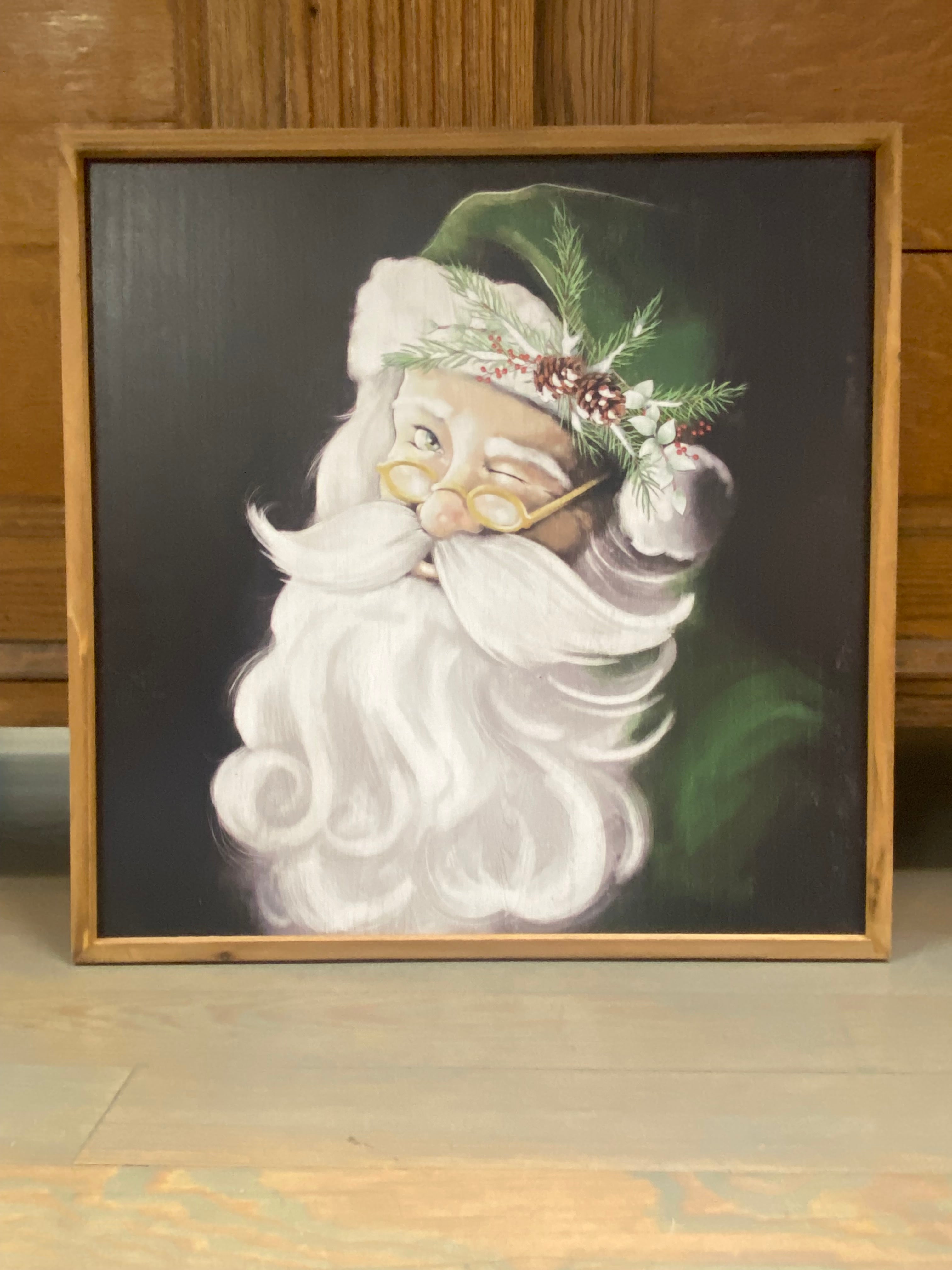 Santa Painting