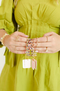 Maroon Dainty Poppi Bracelet