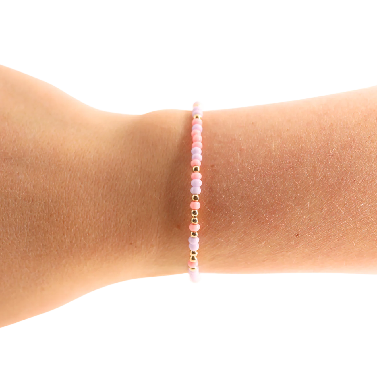 Pink And Light Purple Bracelet