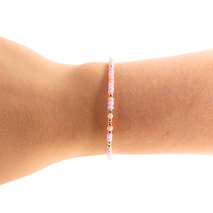 Pink And Light Purple Bracelet