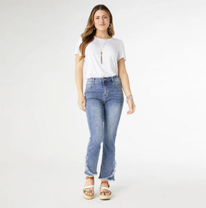 EverStretch Straight Leg with Fringe