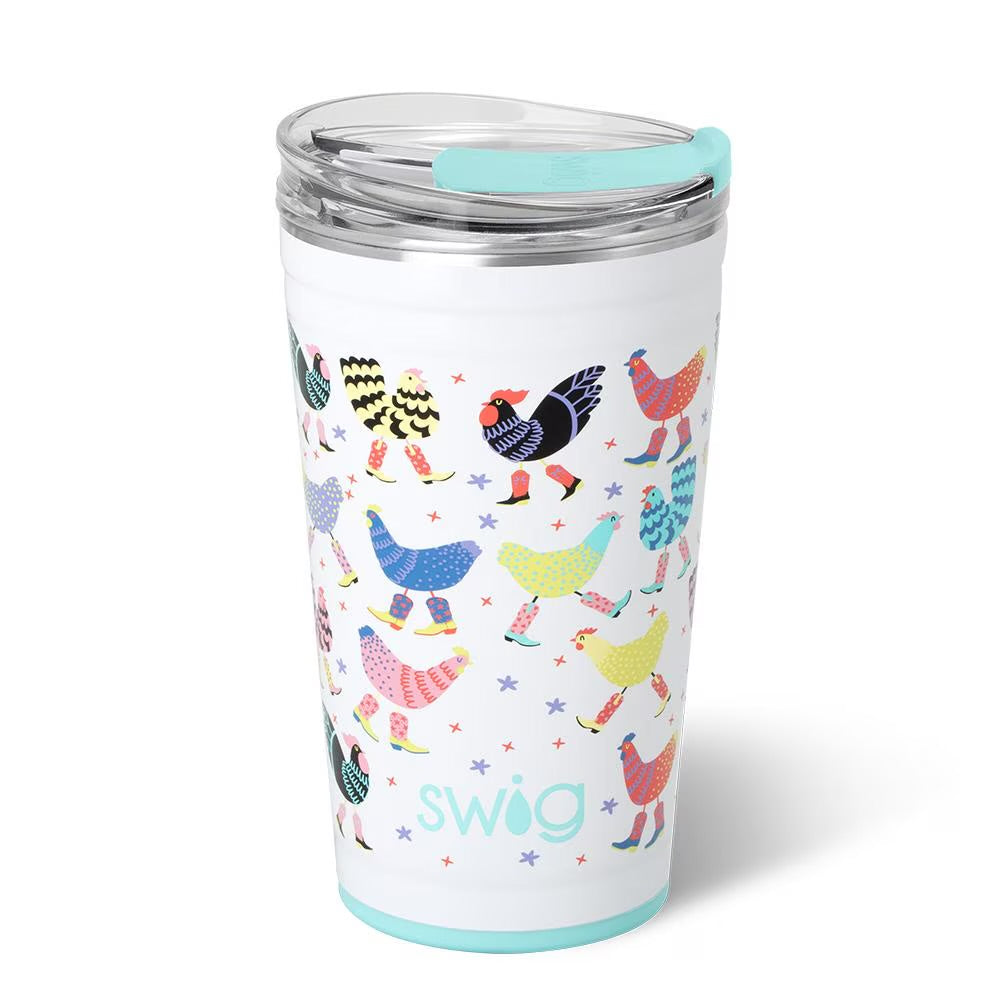 Funky Chicken Party Cup 24oz