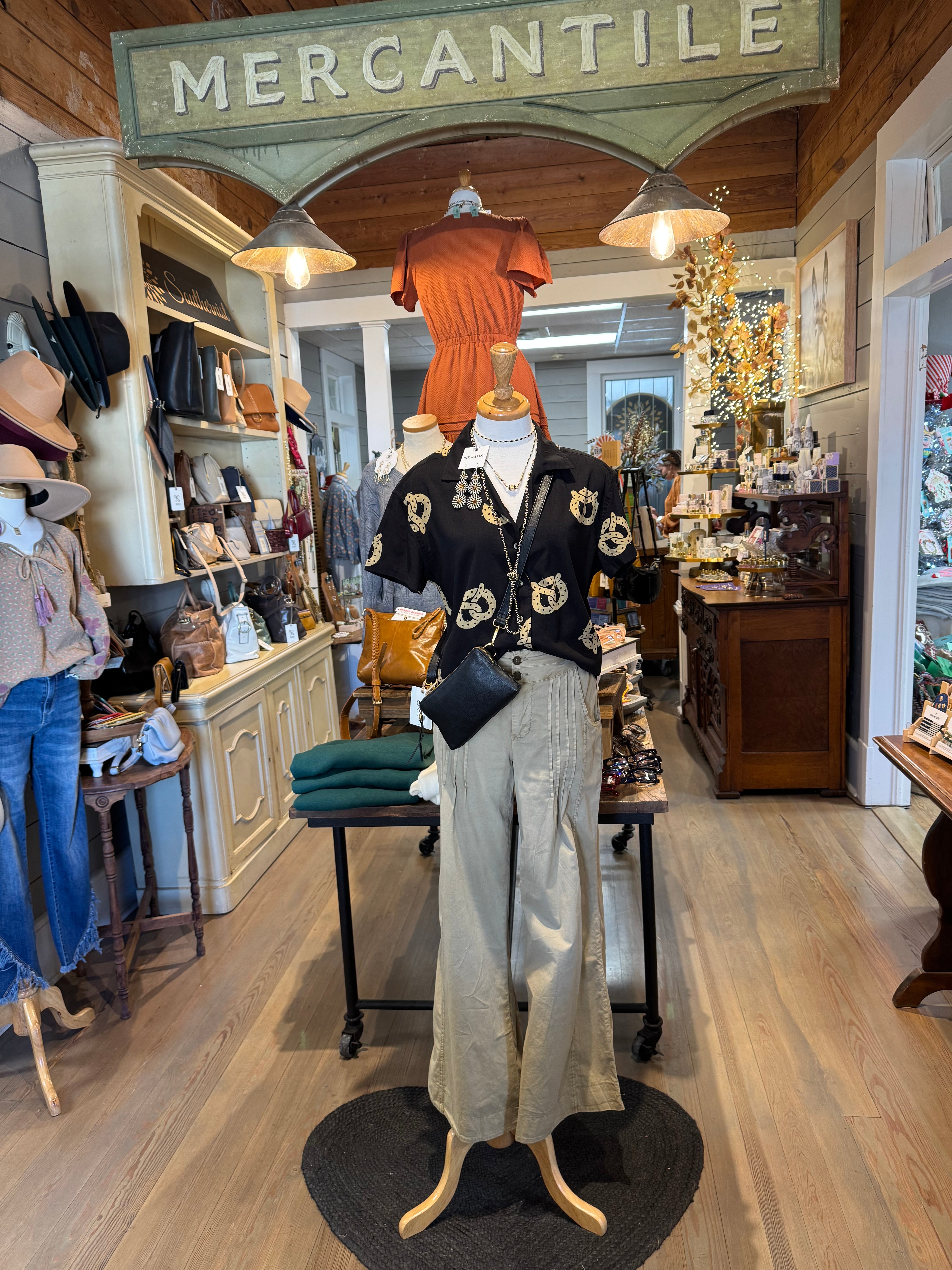 Pretzel Button-Down Shirt