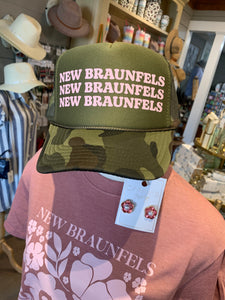 New Braunfels Camo Trucker Hat