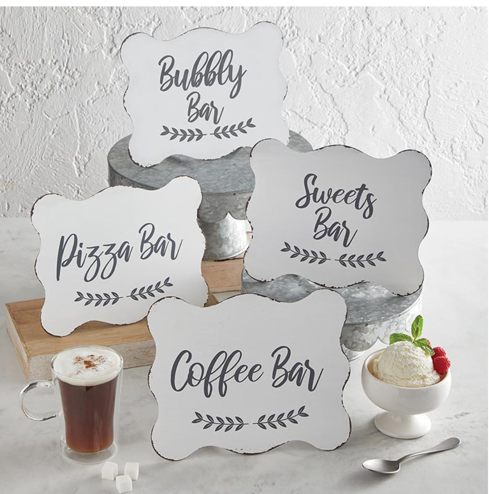 Sign - Sweets Bar