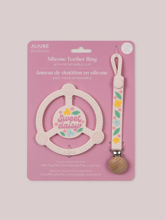 SILICONE TEETHER RING