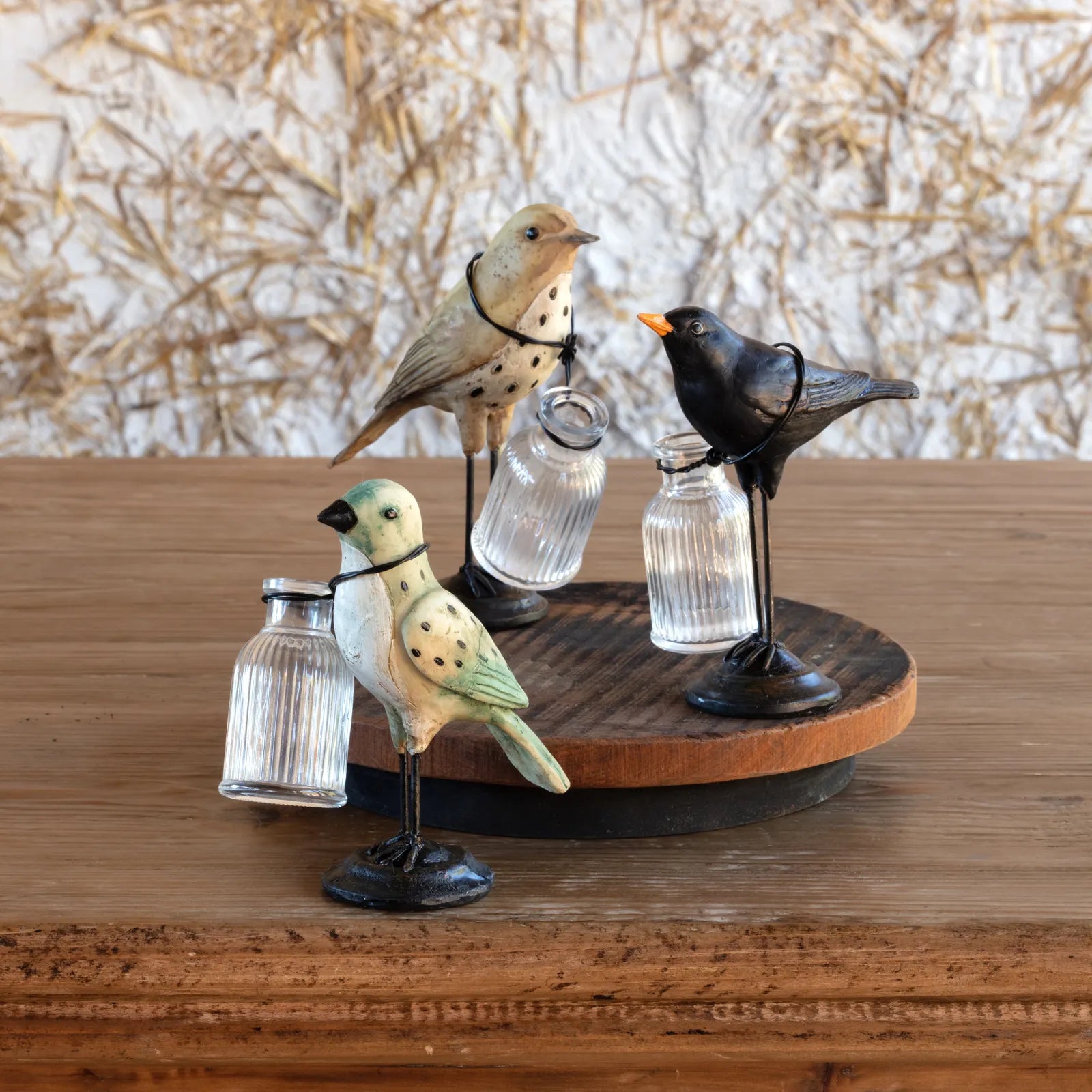 Bird Flower Holder