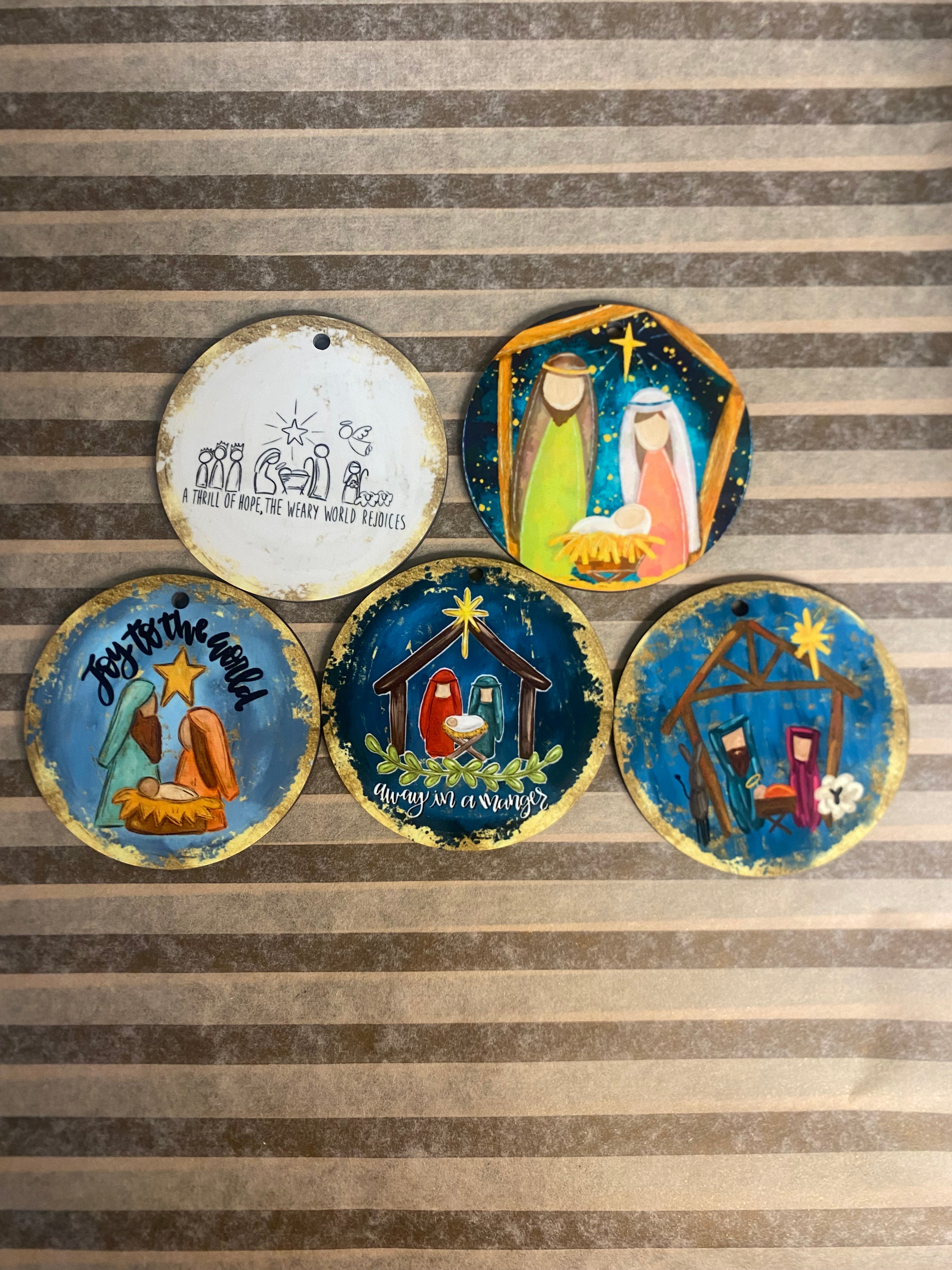 Nativity Ornaments