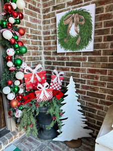 Cedar Wreath Canvas