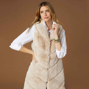 Clementine Faux Fur Vest