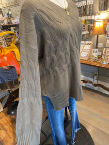 Heavenly Luxe Cable Sweater