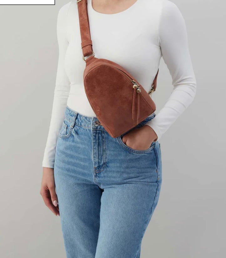 Fern Crossbody Burnished Saddle