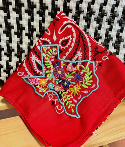 Embroidered Bandanas