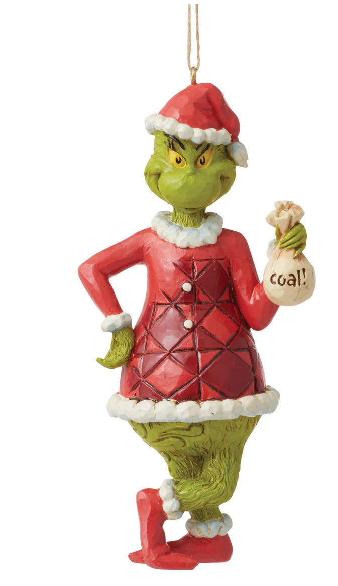 Grinch with Bag of Coal