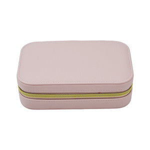 Leah Rectangle Travel Jewelry Case