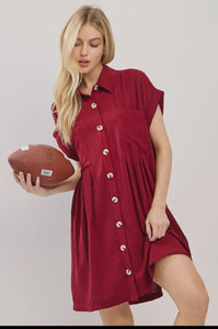 Button Down Shirt Dress