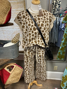 Leopard Print Scuba Set (each piece sold separately)