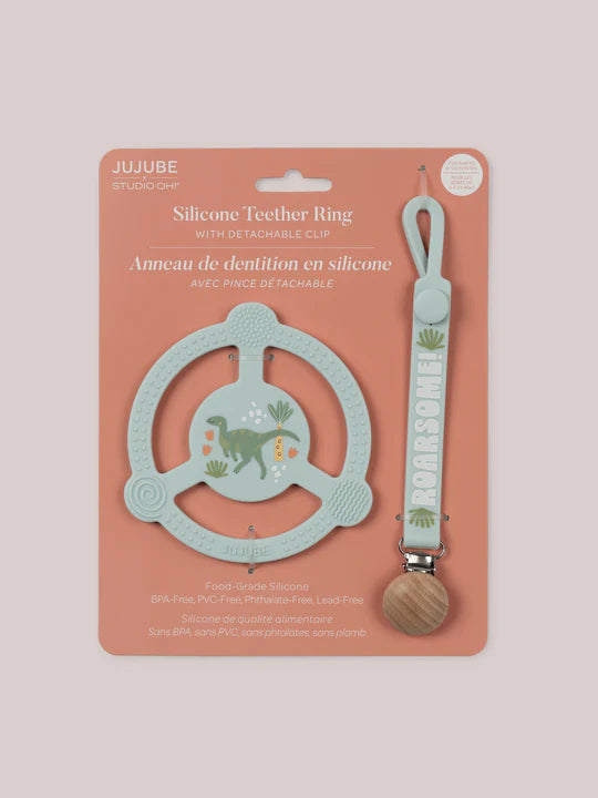 SILICONE TEETHER RING