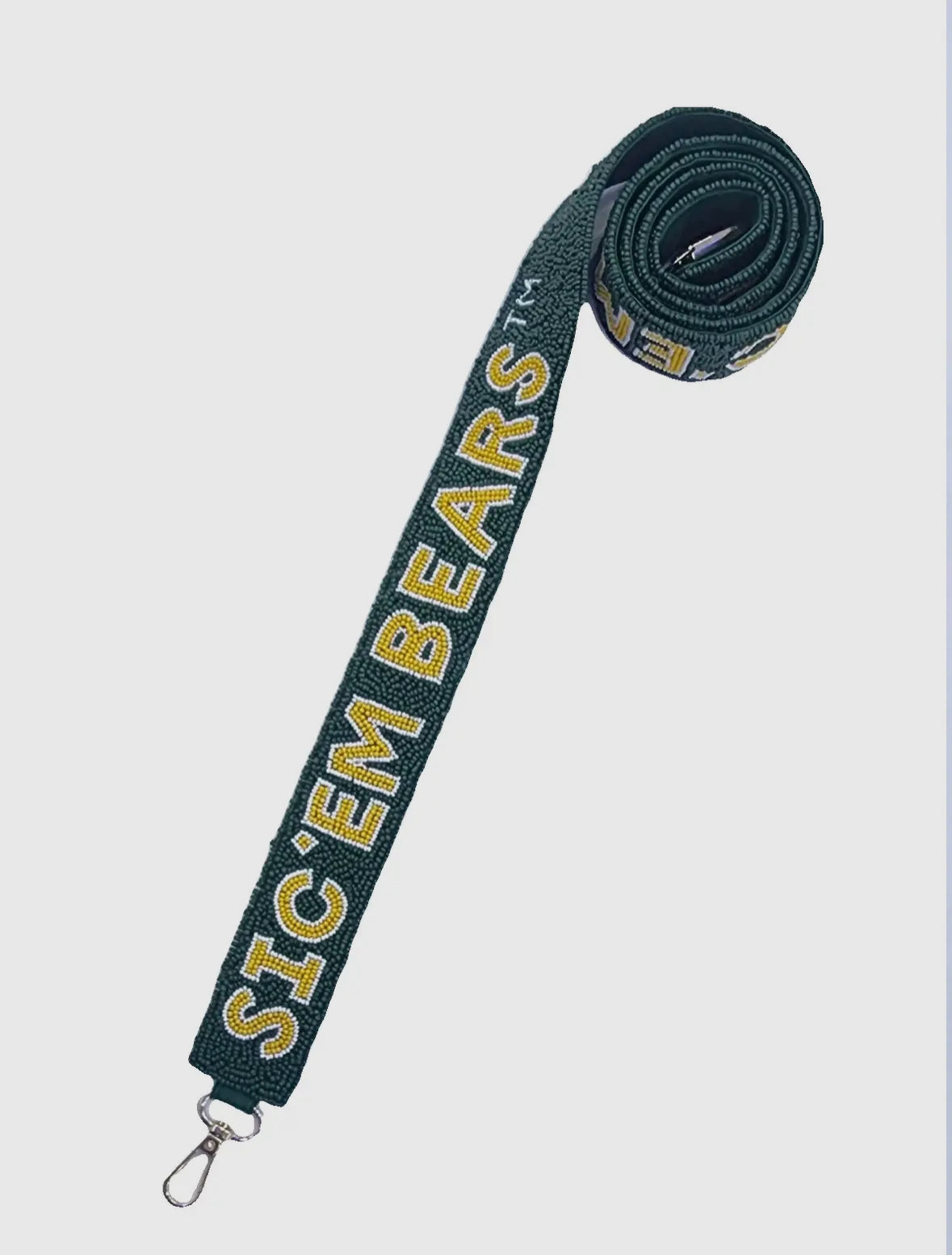 Sic’em Bears Beaded Purse Strap