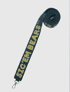 Sic’em Bears Beaded Purse Strap
