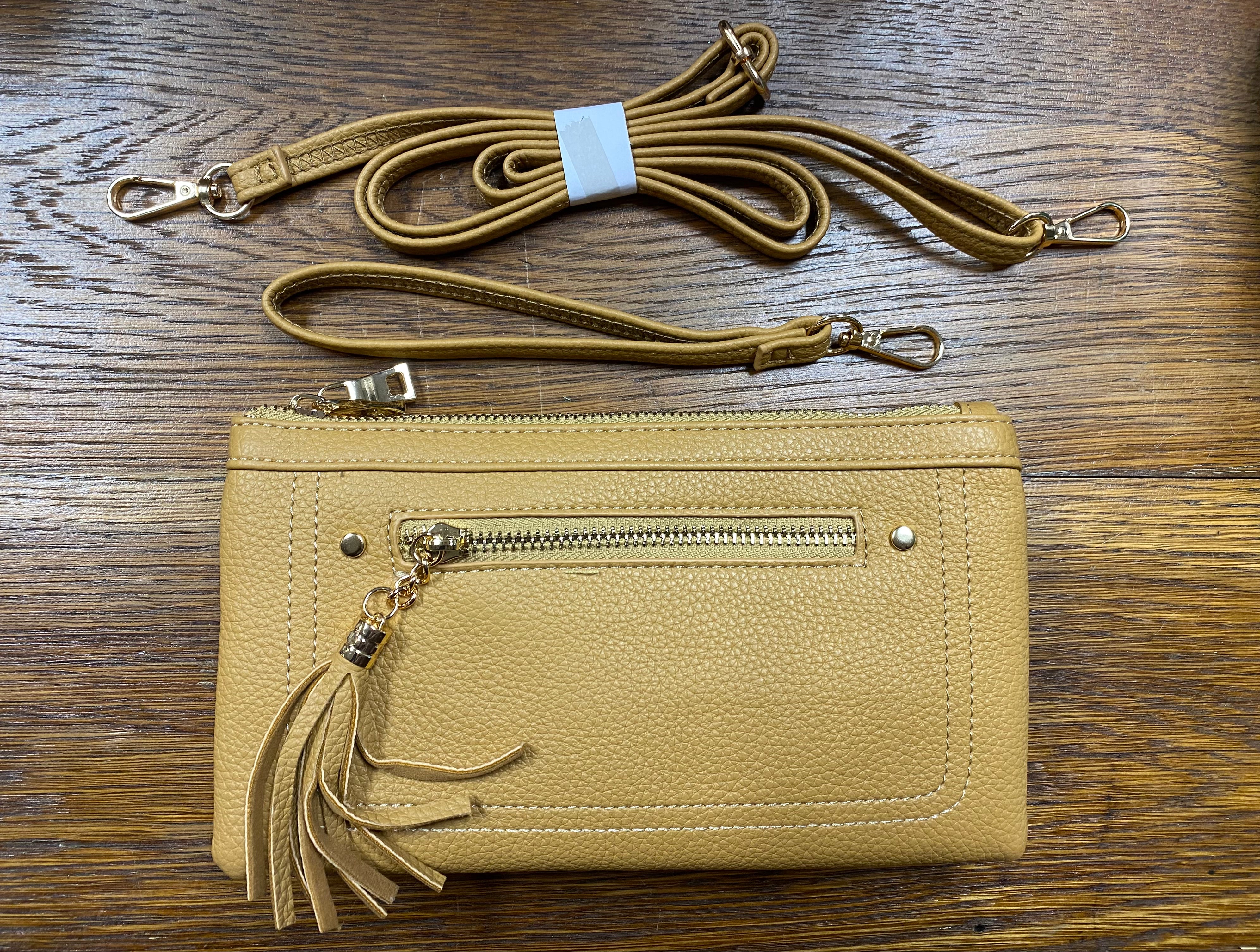 Compartment Crossbody Or Wristlet