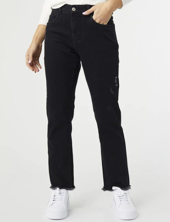 Everstretch Straight Ankle Jeans