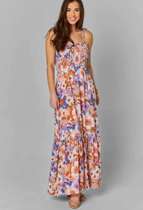 Kendra Tie Shoulder Maxi Dress - Hippie Hollow