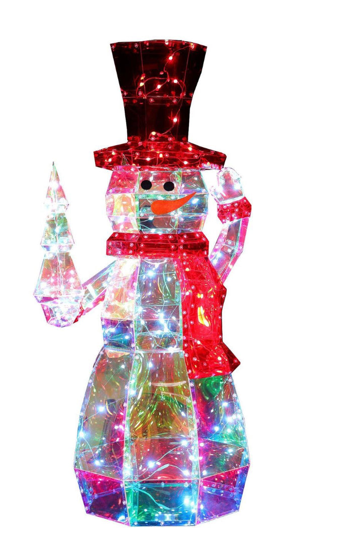 Prism Lit Snowman