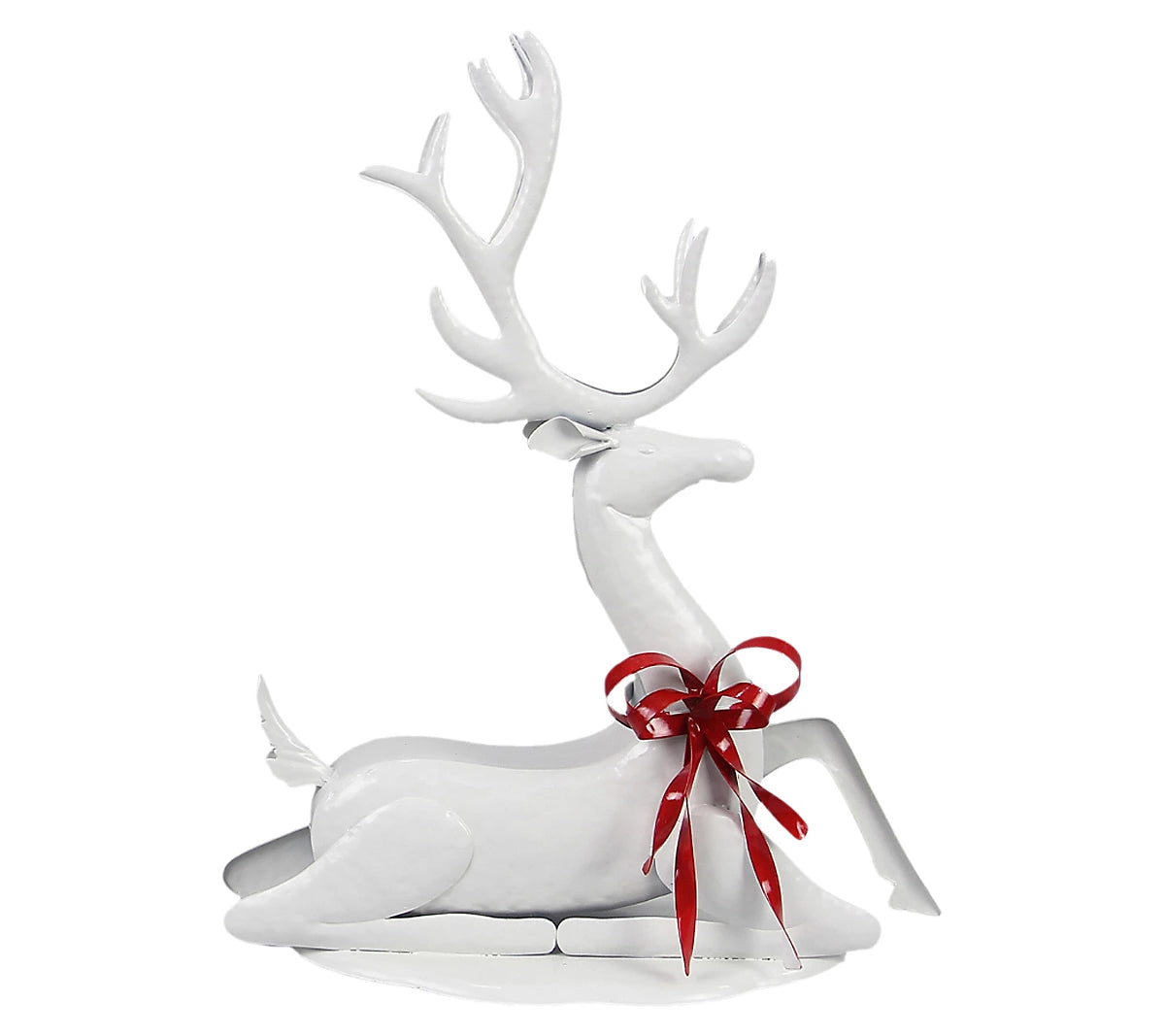 Metal Christmas Deer Decor