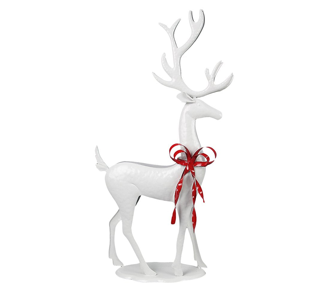 Metal Christmas Deer Decor