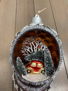 Pinecone ornament