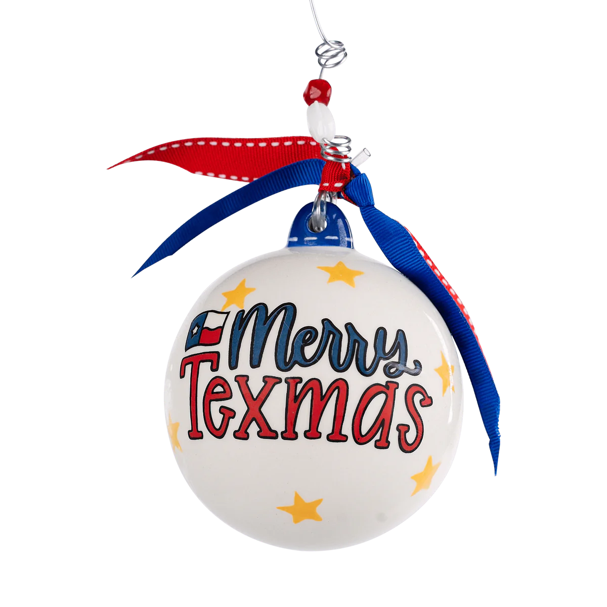 Merry Texmas Blue Bonnet Ornament