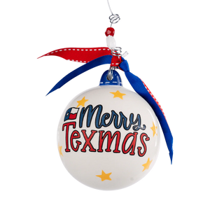 Merry Texmas Blue Bonnet Ornament