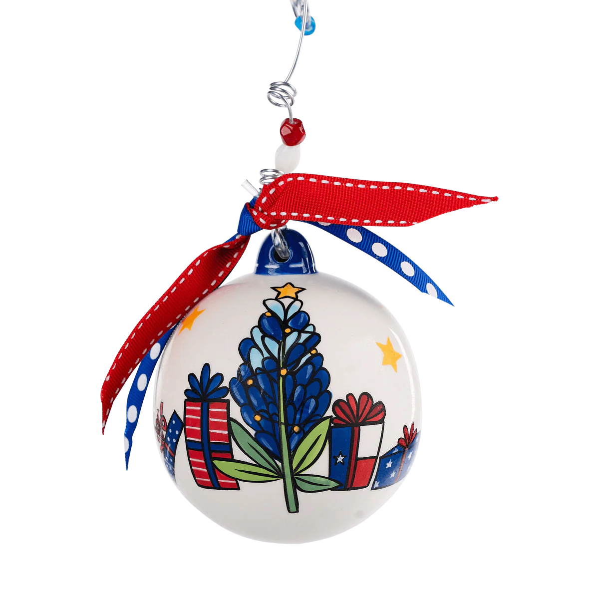 Merry Texmas Blue Bonnet Ornament