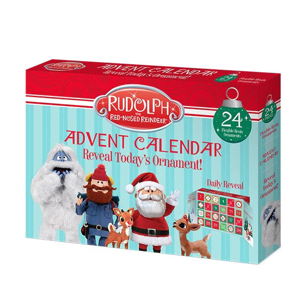 Rudolph Advent Calendar Ornament