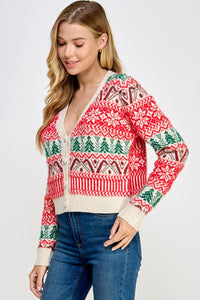 Christmas Sweater Cardigan