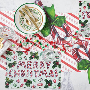 Merry Christmas Candy Placemat