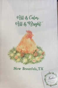 Southern Sisters Christmas Tea Towels