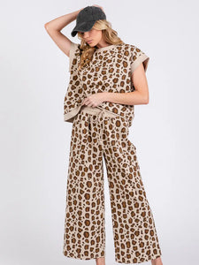 Leopard Print Scuba Set (each piece sold separately)