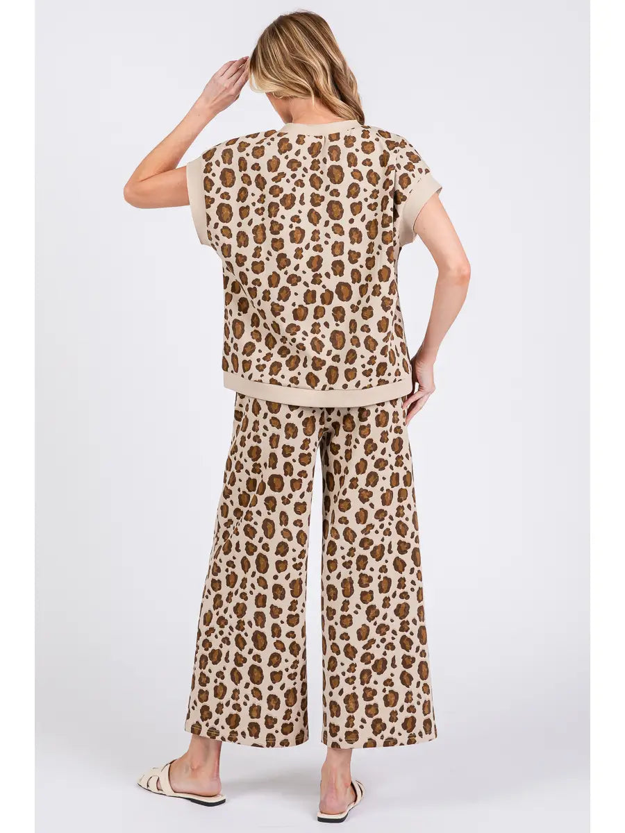 Leopard Print Scuba Set (each piece sold separately)