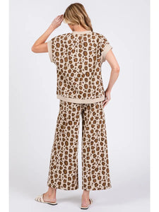 Leopard Print Scuba Set (each piece sold separately)