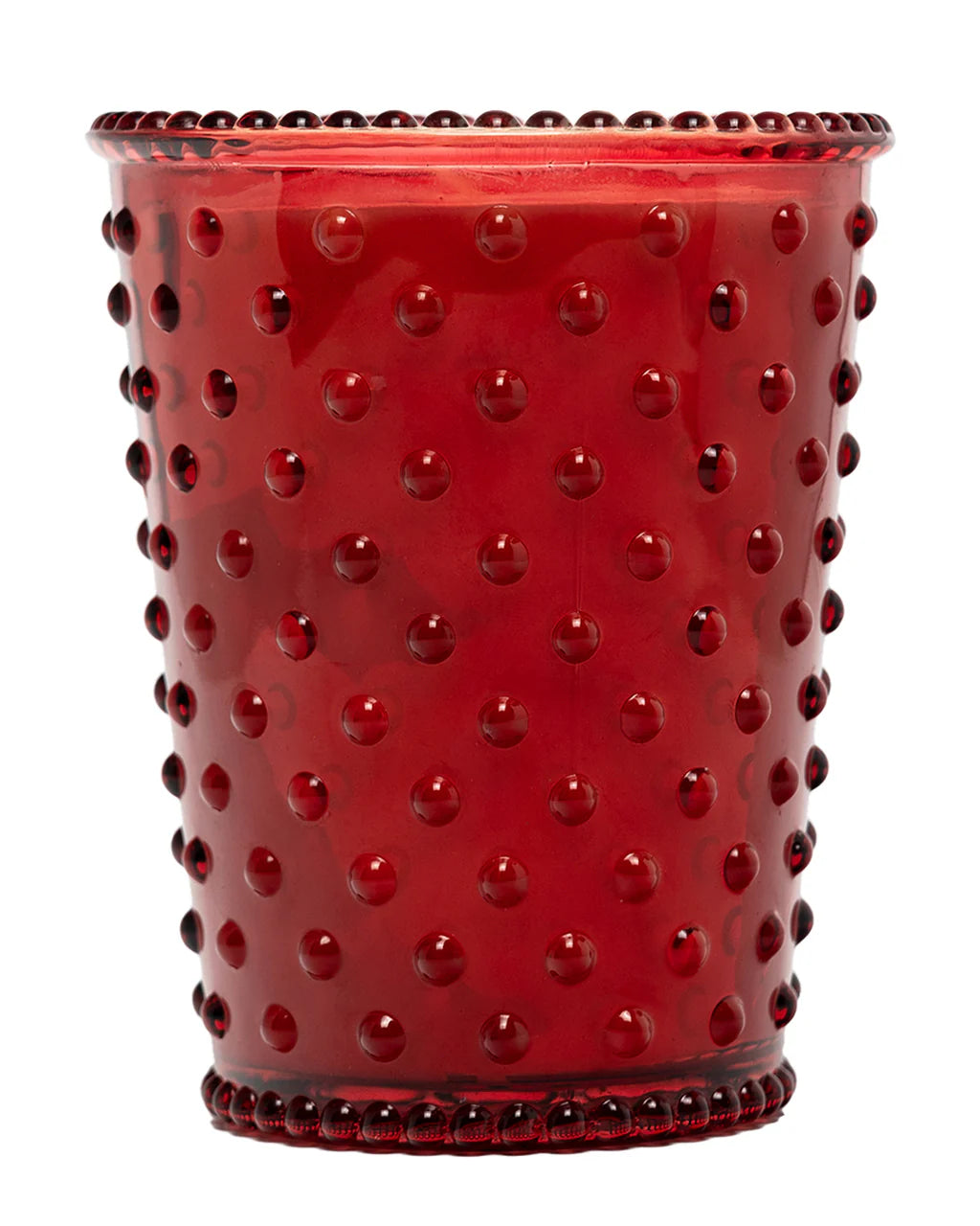 Johnny Apple Spice Hobnail Glass Candle