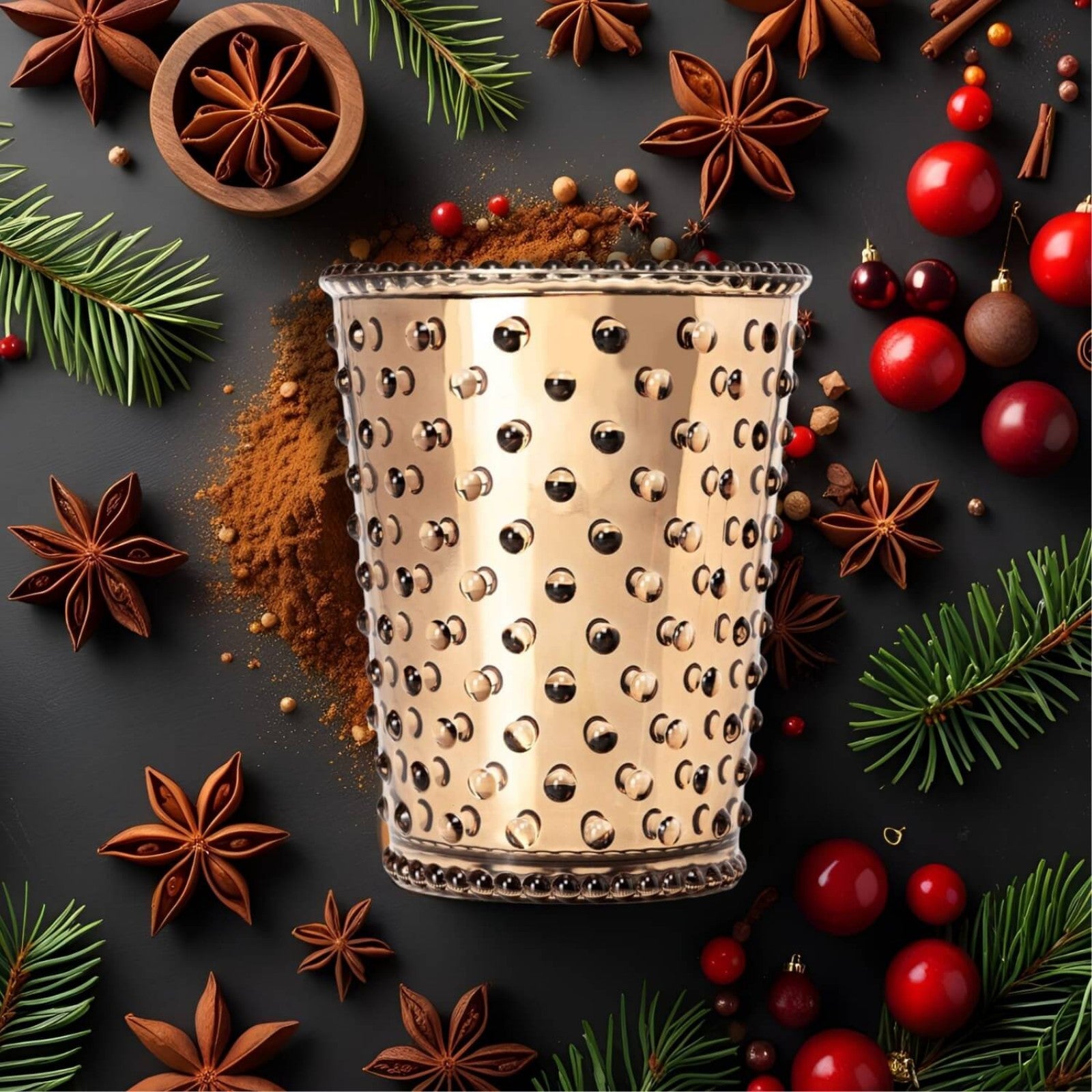 Chrome Holiday Spice 16oz Candle