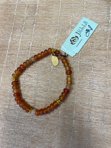 Lawrence Orange Bracelet