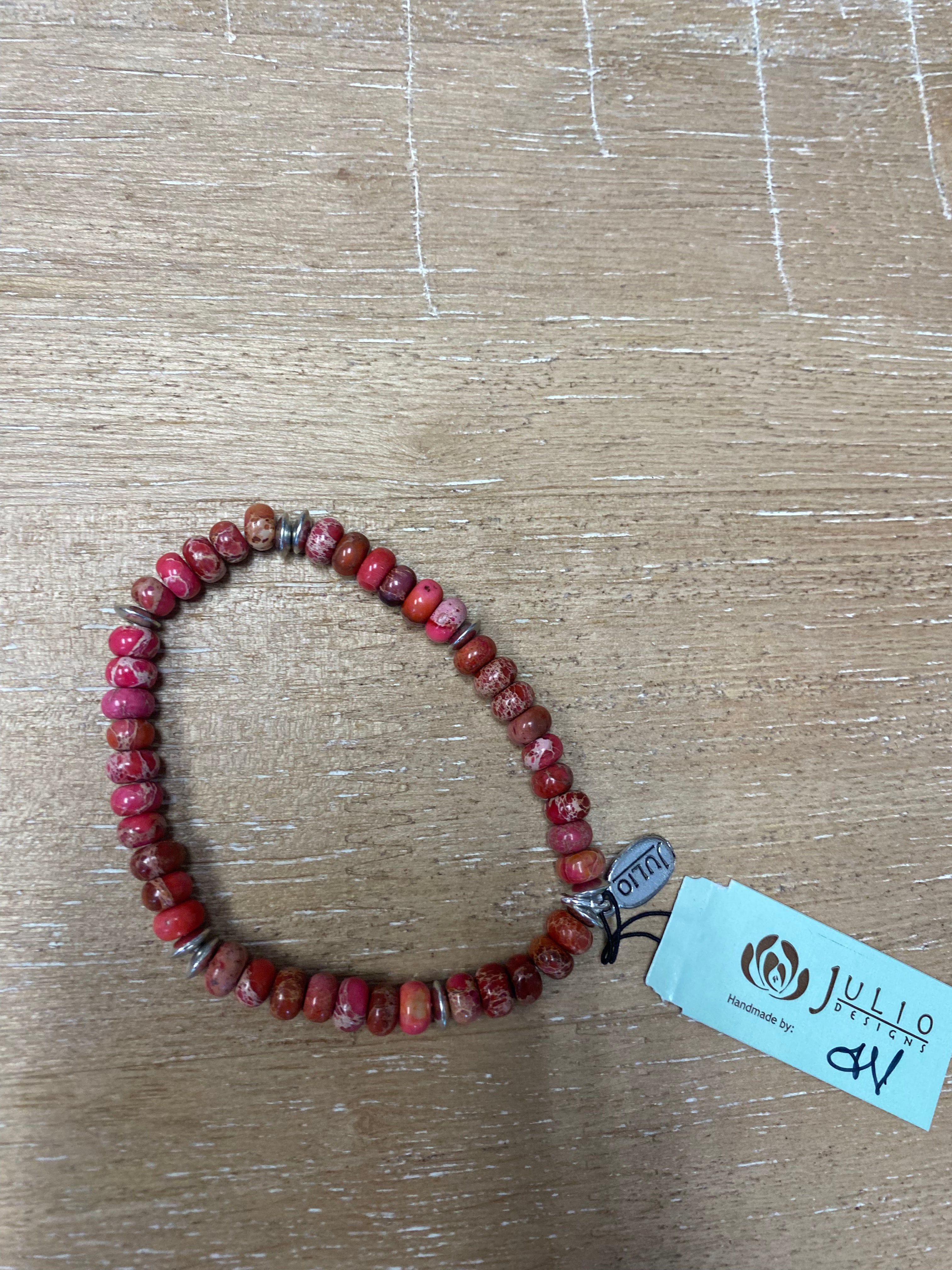 Lawrence Red Bracelet