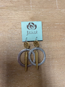 Julio Sliver Hoop Earring