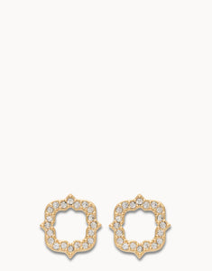 Sea La Vie Stud Earrings Luck/Quatrefoil